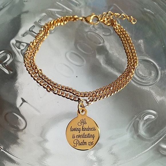 Christian Bible Verse Scripture Bracelet - Picture 2 of 4